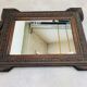 Miroir "tramp art" art populaire 103 x 76 cm