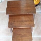 Brutalist trundle table