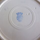 1 vintage Badonviller soup plate, Germaine pattern