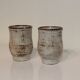 Pair of vintage Accolay ceramic vases signed