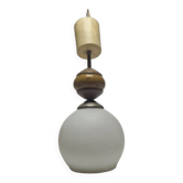 Postmodern Communist pendant lamp, Poland, 1970s