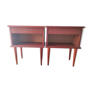 Lot de 2 tables de chevet