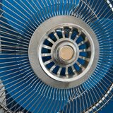 Super deluxe blue vintage fan