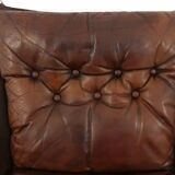 2 x vintage armchair | Falcon | Sigurd Ressell | Leather