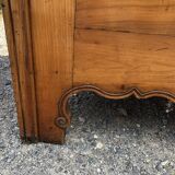 Louis XV style cherry wood cabinet late 19th century