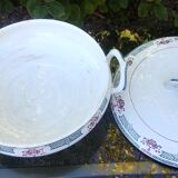 Soup dish of the Saint Amand faienceries of the new ceramic factories in the north