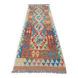 Handmade Persian Gashqaï corridor rug