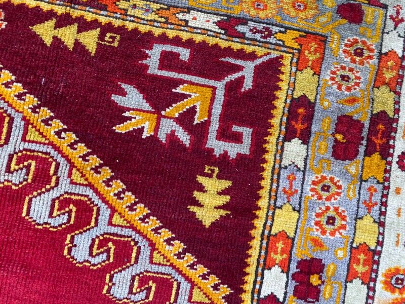 Ancient Turkish carpet Anatolia 110x145 cm