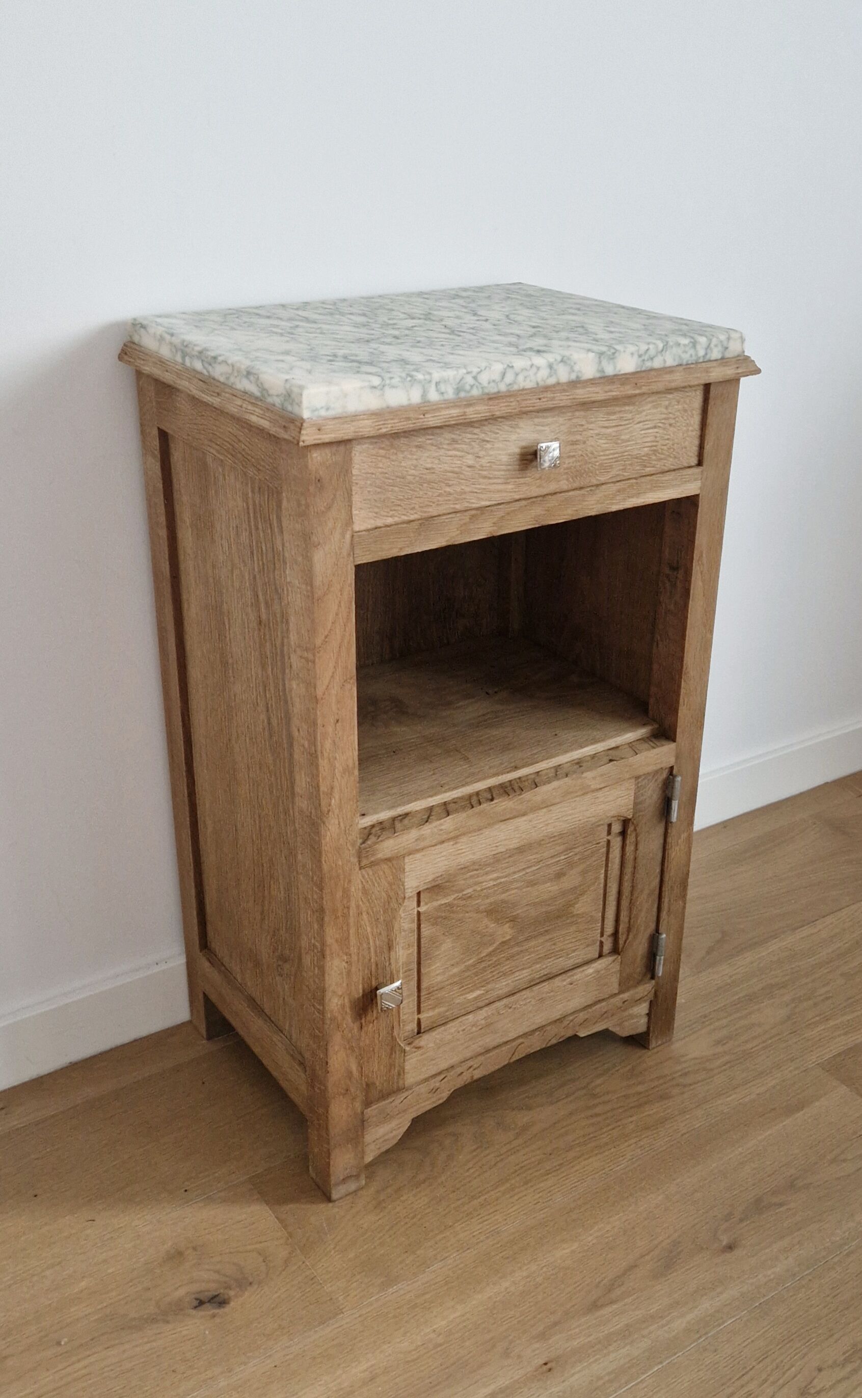 Meuble chevet art déco chêne 1920