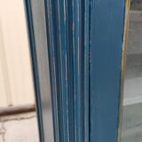 Showcase Louis XVI blue patina