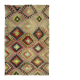 Turkish Kilim Yoruk Vintage 178x284 cm Geometric Beige and Red