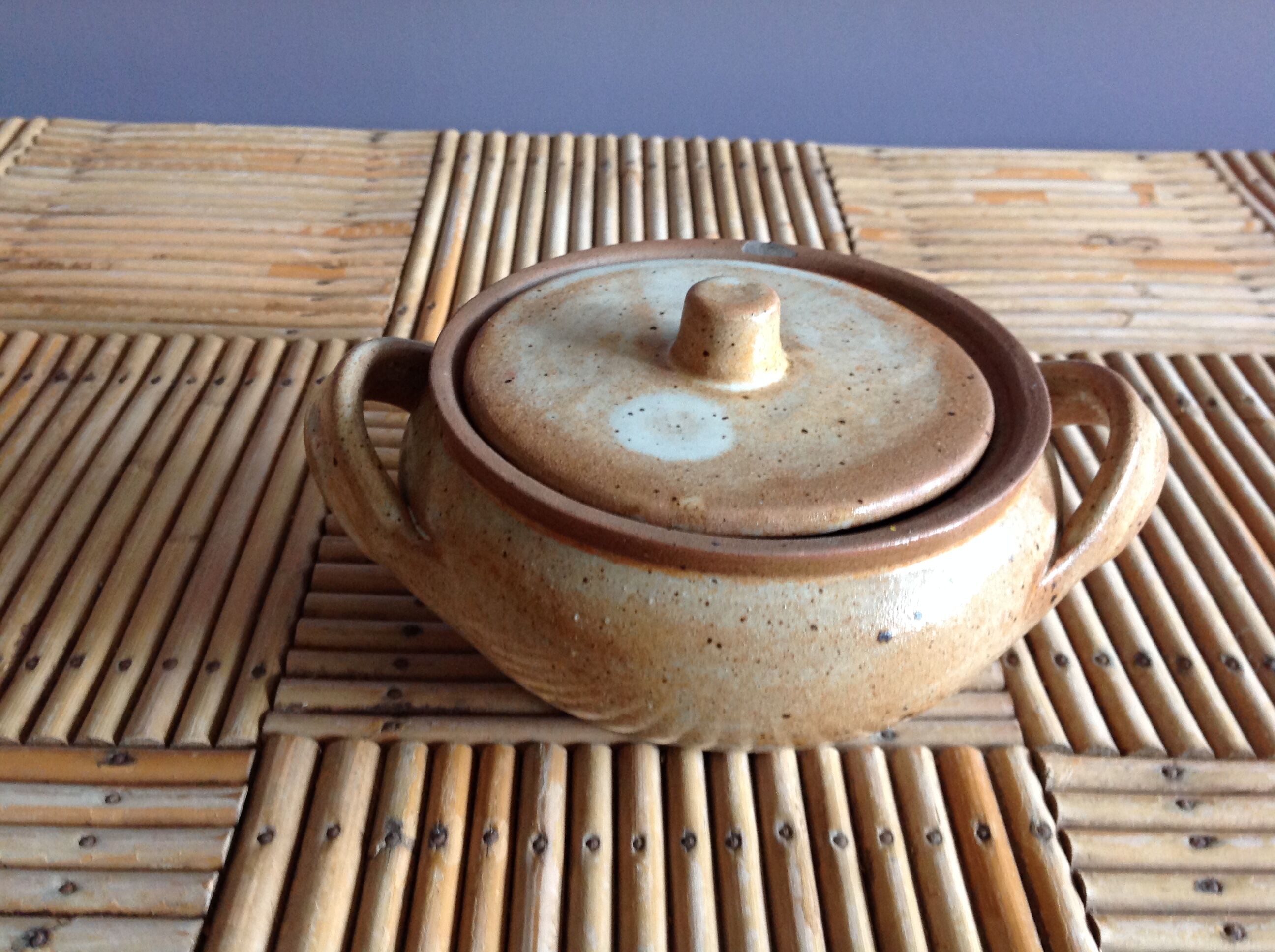 Sugar Bowl handmade stoneware