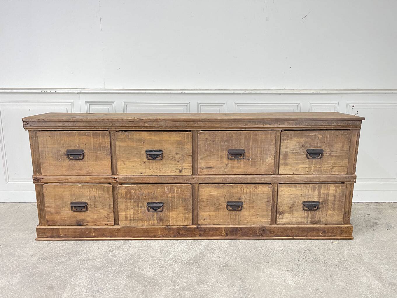 Ancien meuble de métier à tiroirs 1920