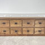 Ancien meuble de métier à tiroirs 1920