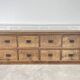 Antique 1920s workshop cabinet with drawers