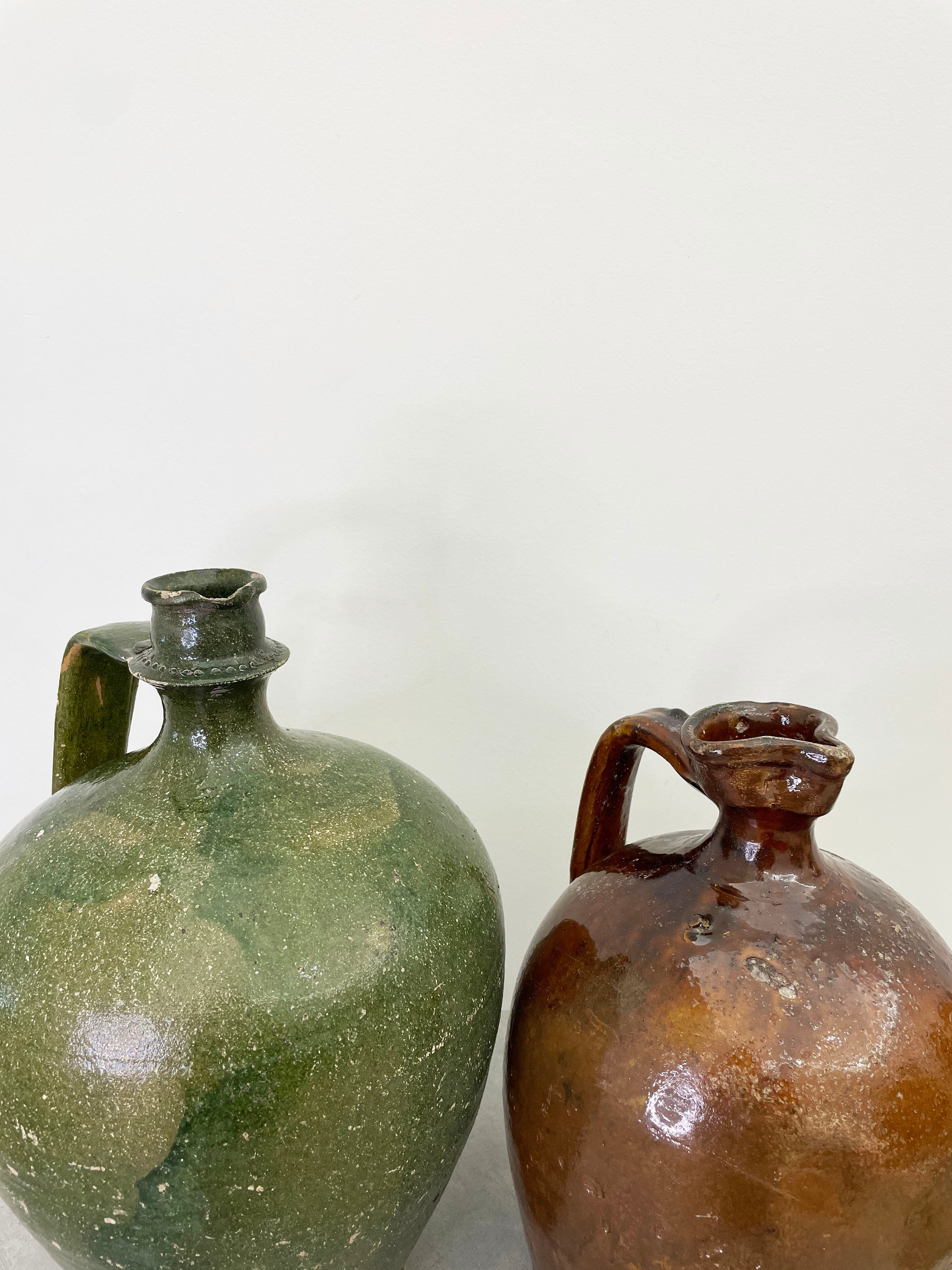 Antique Large Terracotta Jug