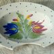 Beard dish barber faience of St Clement end XIXth