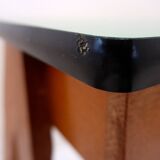 Pair of vintage compass legs bedside tables - circa 1960
