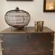 Old Indian wedding chest