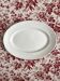 Plat ovale blanc en terre de fer Digoin et Sarreguemines