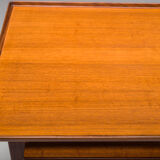 Danish teak desk by peter lovig nielsen for hedensted mobelfabrik, 1960
