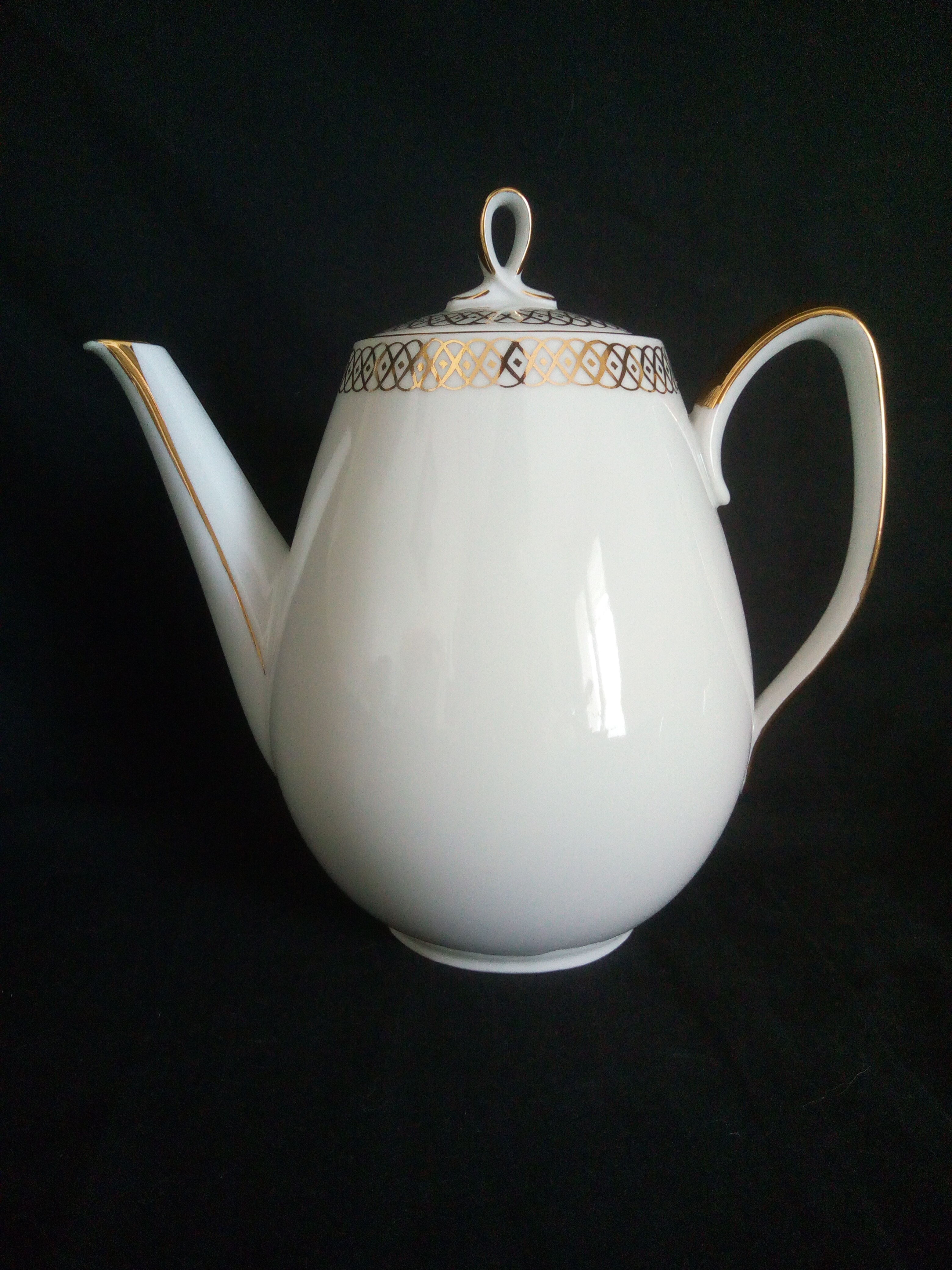 German porcelain coffee set Oscar Schaller (1921 - 1935)