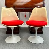 Pair of vintage tulip chairs