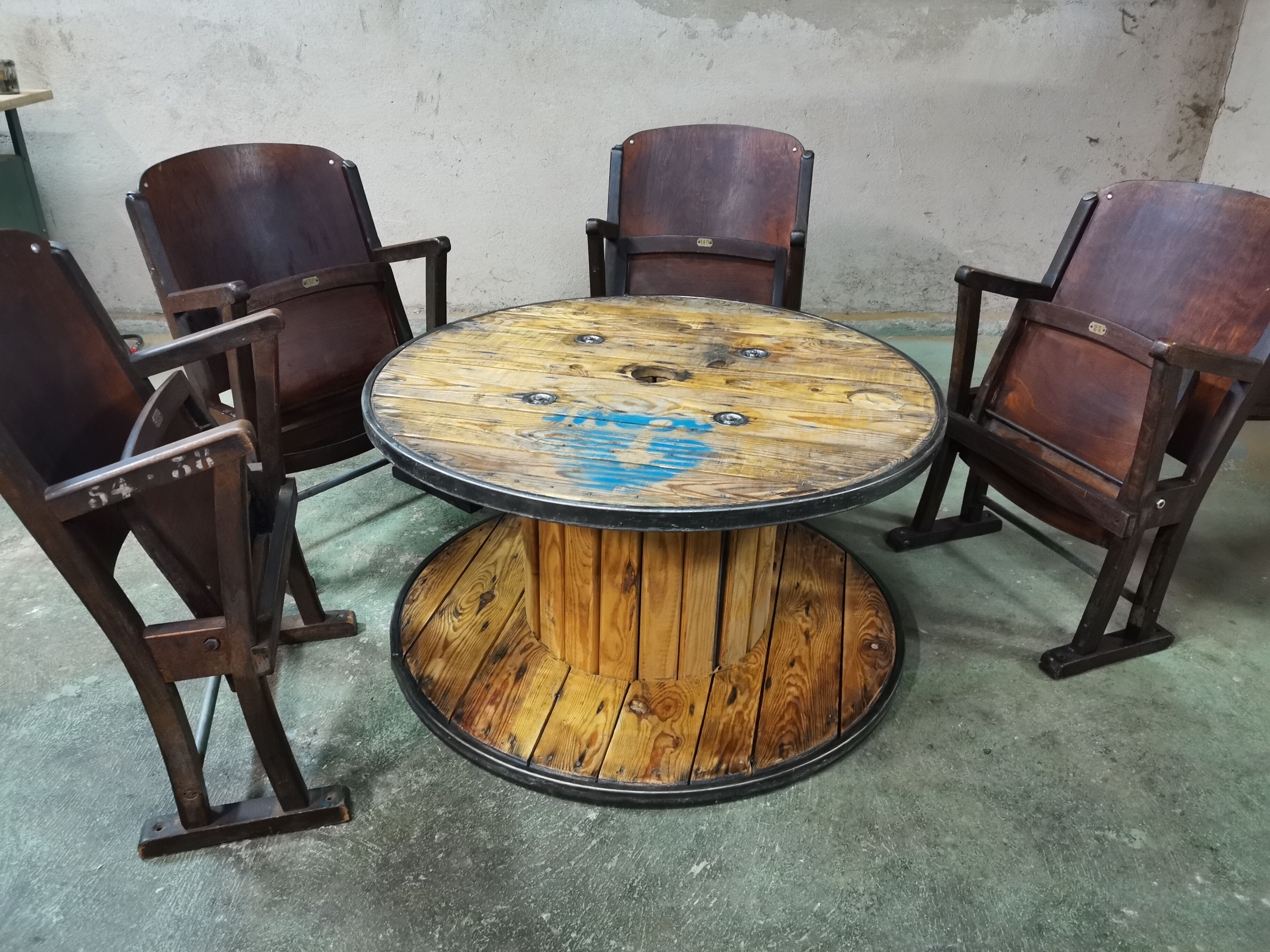 Strapontin cinema bench a place 1920/1930