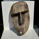 Large Timor mask in patinated wood H:50cm (2)