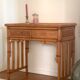 Vintage rattan dressing table