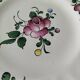 Set of three antique hand-painted plates