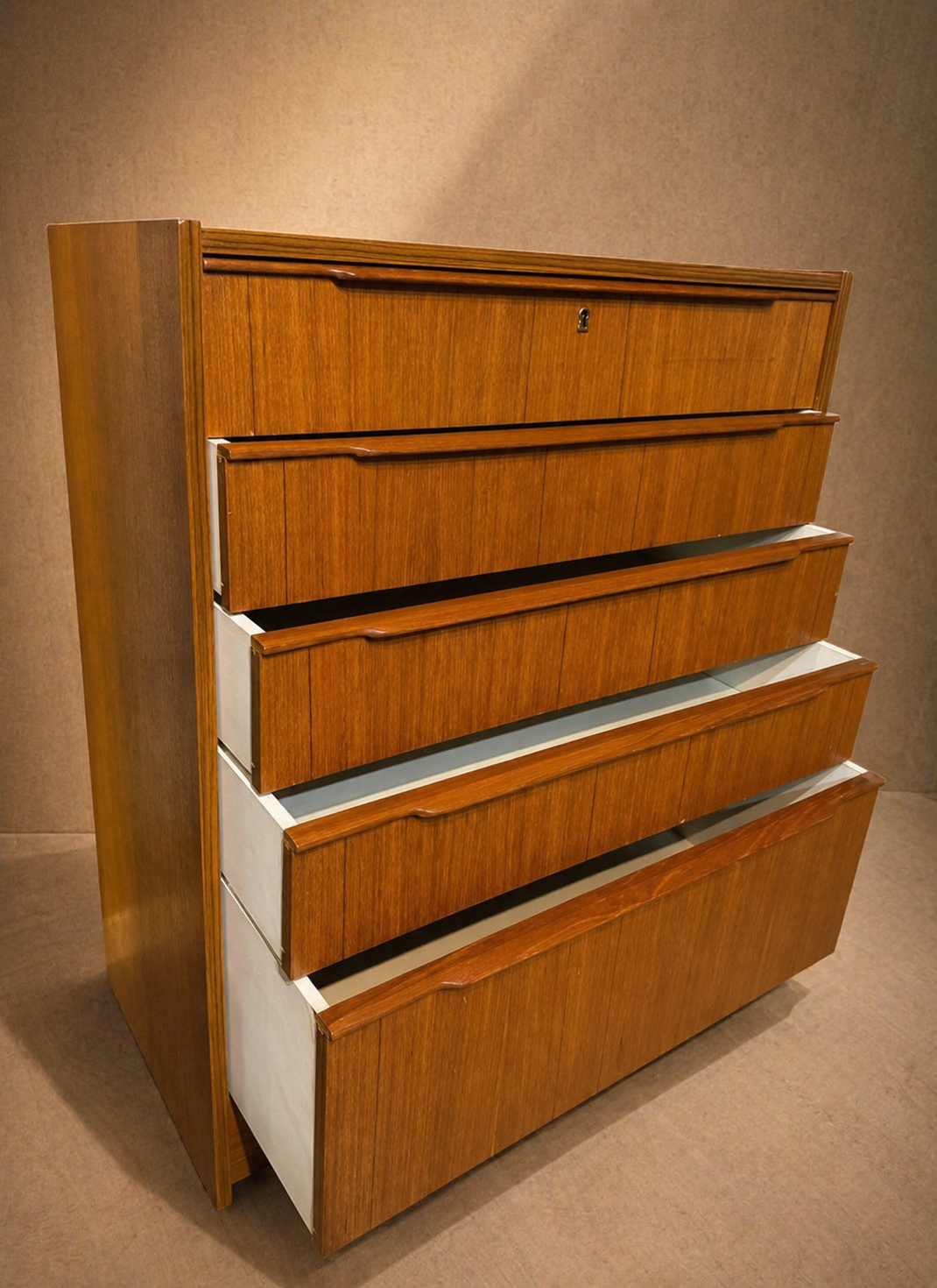 Scandinavian teak commode TEEMS 1960