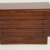 Rosewood chest of drawers 1970s - Scandinavian - design - minimalist