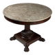 Table basse en acajou du XIXe siècle