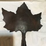 Empty metal maple leaf pocket