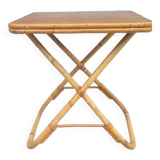 Rattan bedside table 1960