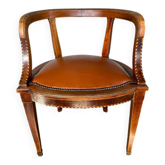 Art Nouveau style office armchair