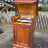 Meuble platine vinyles vintage
