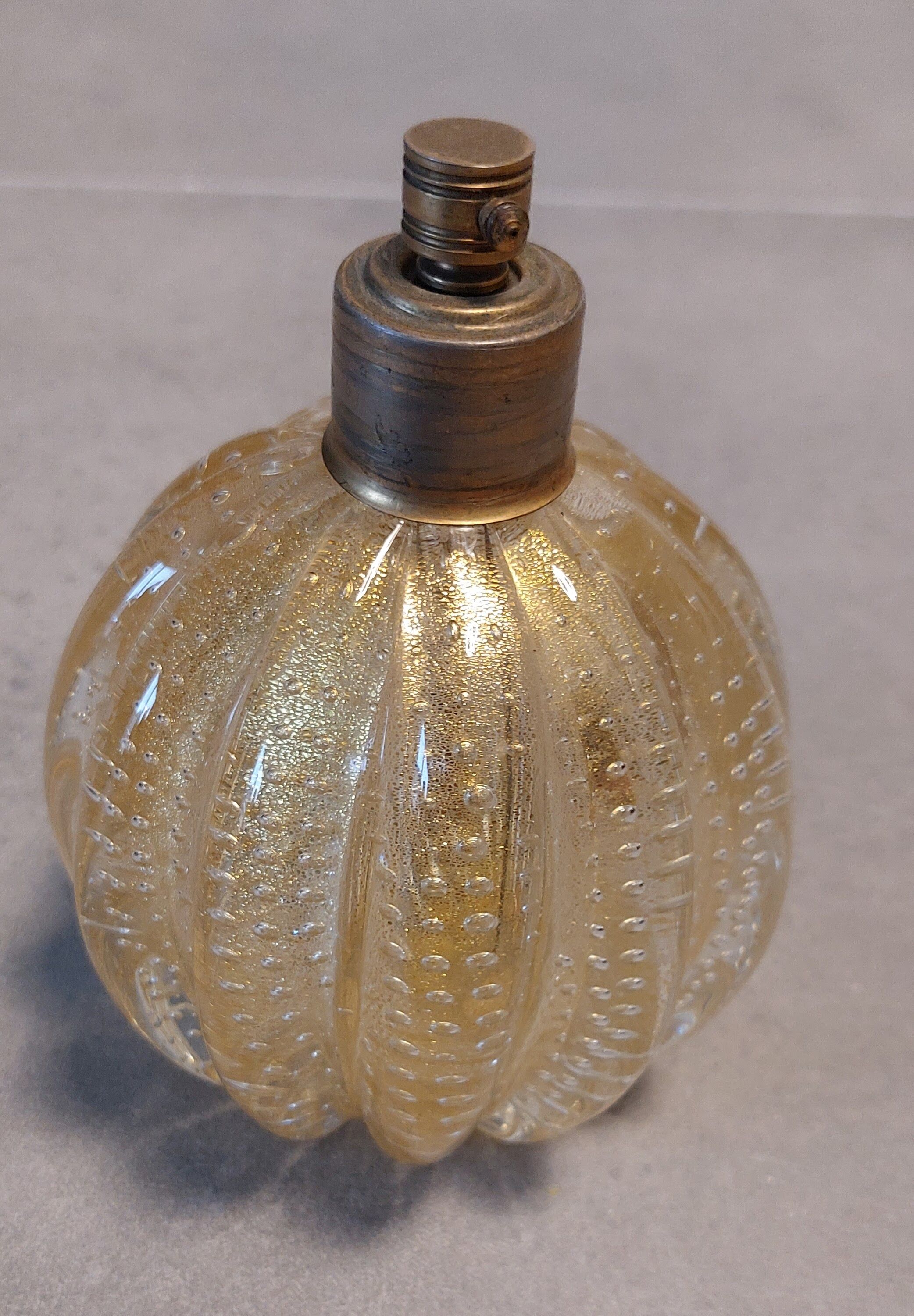 Murano glass perfume bottle circa 1950