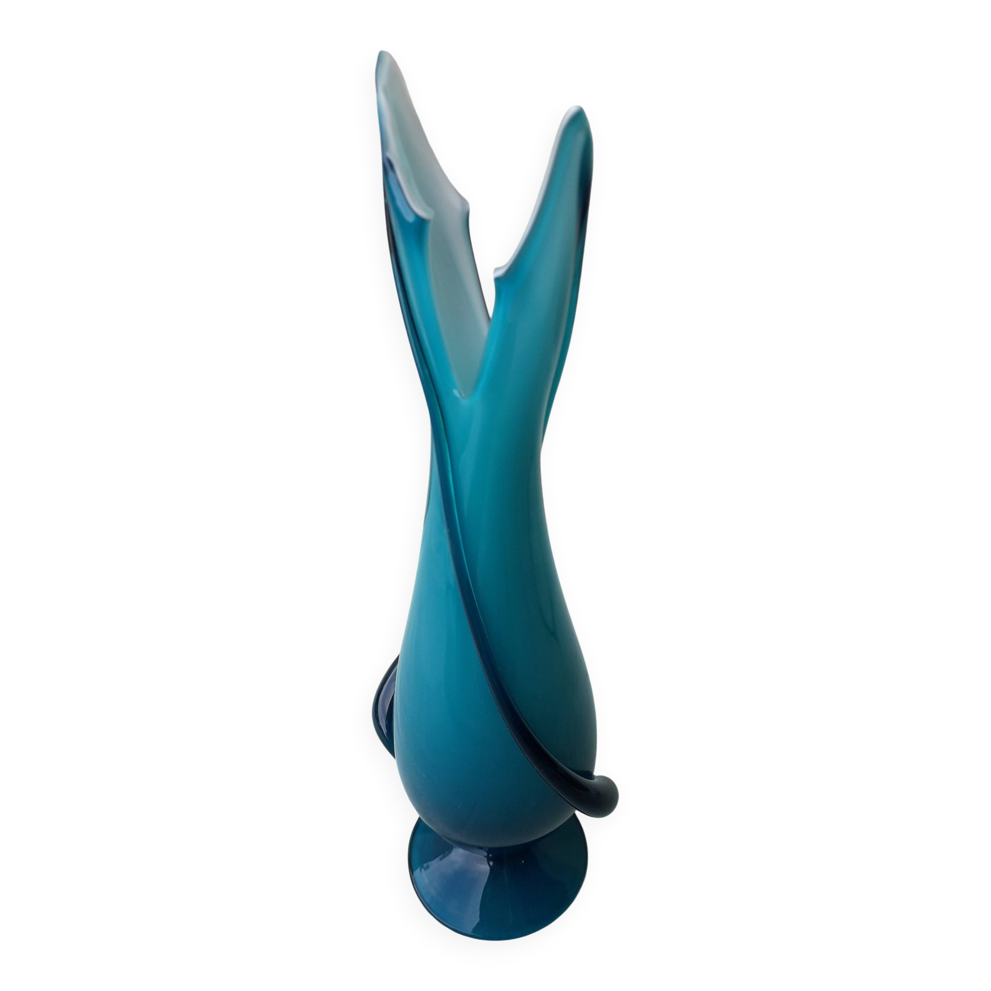Vase en verre de Murano Fratelli Toso