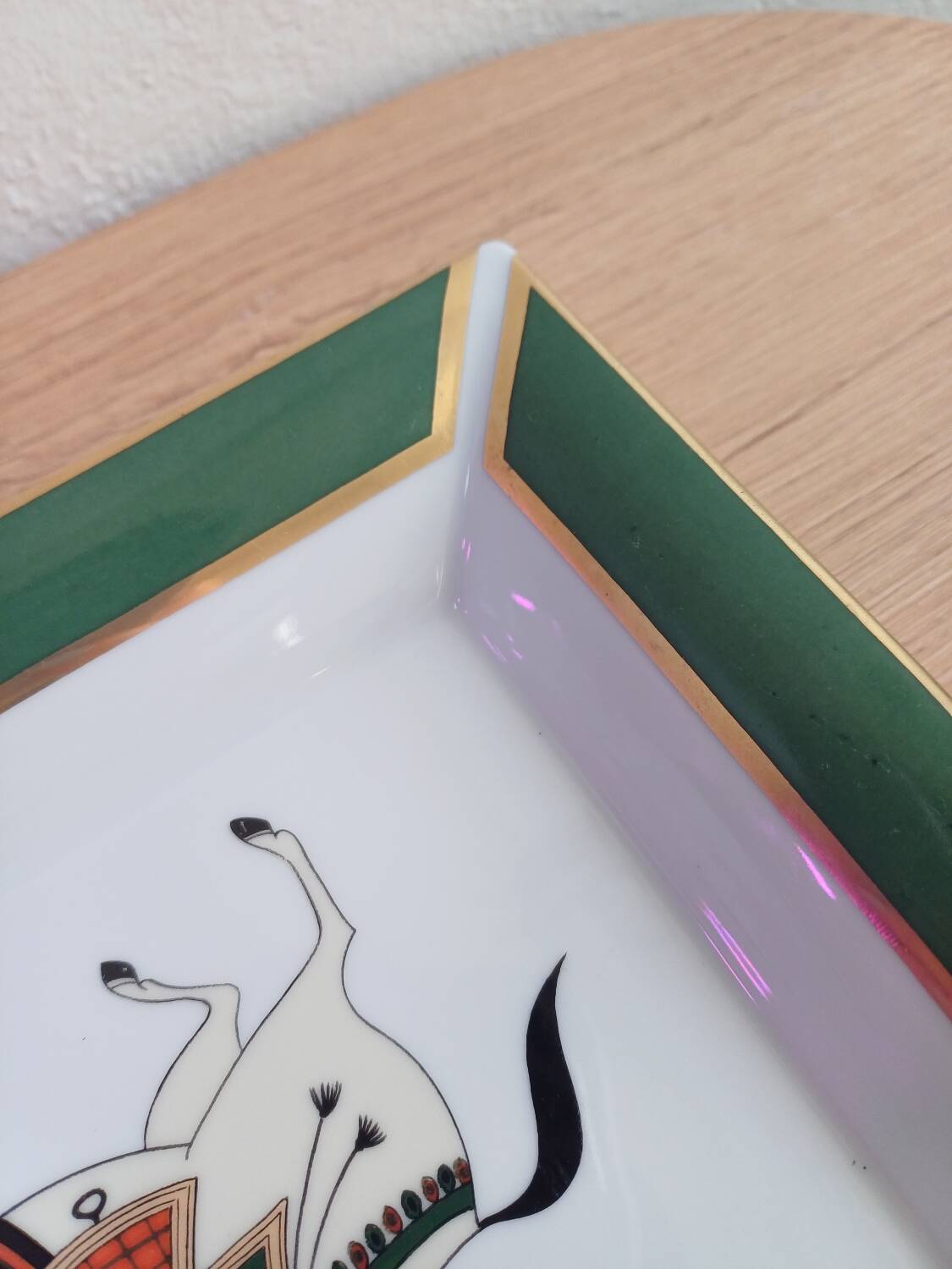 Philippe Deshoulières Limoges Ashtray / Trinket Dish – “Sophie d’E”