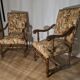 Pair of Louis XIII armchairs