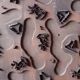 Bloc d'impression tissu ancien