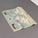 Ancienne carte géographique scolaire double face édition Rossignol