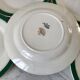 Set of 5 flat plates Digoin Sarreguemines model "Savoie" years 50-60