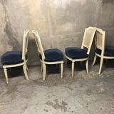 Suite of 4 Louis XVI chairs