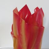 Draped chaplain lamp, Les Exclarares, in polycarbonate, 1980