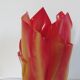 Draped chaplain lamp, Les Exclarares, in polycarbonate, 1980