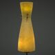 Vintage Floor Filigree Lamp with Fiberglass Shade, Germany, 1950s