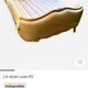 Half basket bed Louis XV